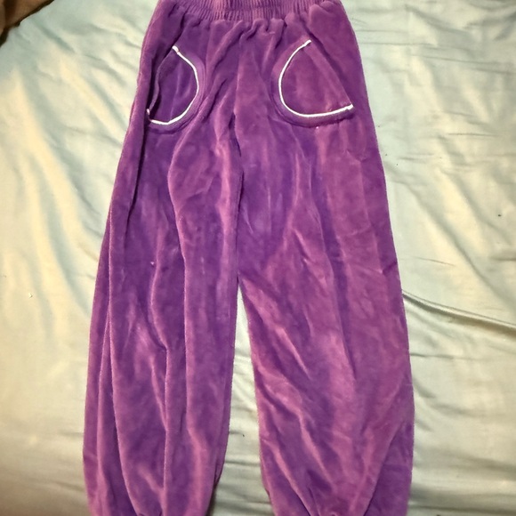 Smafolk Other - Purple Velour Jogger Pants